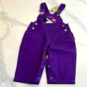 Big Dog overalls (sz 6-12 mos)